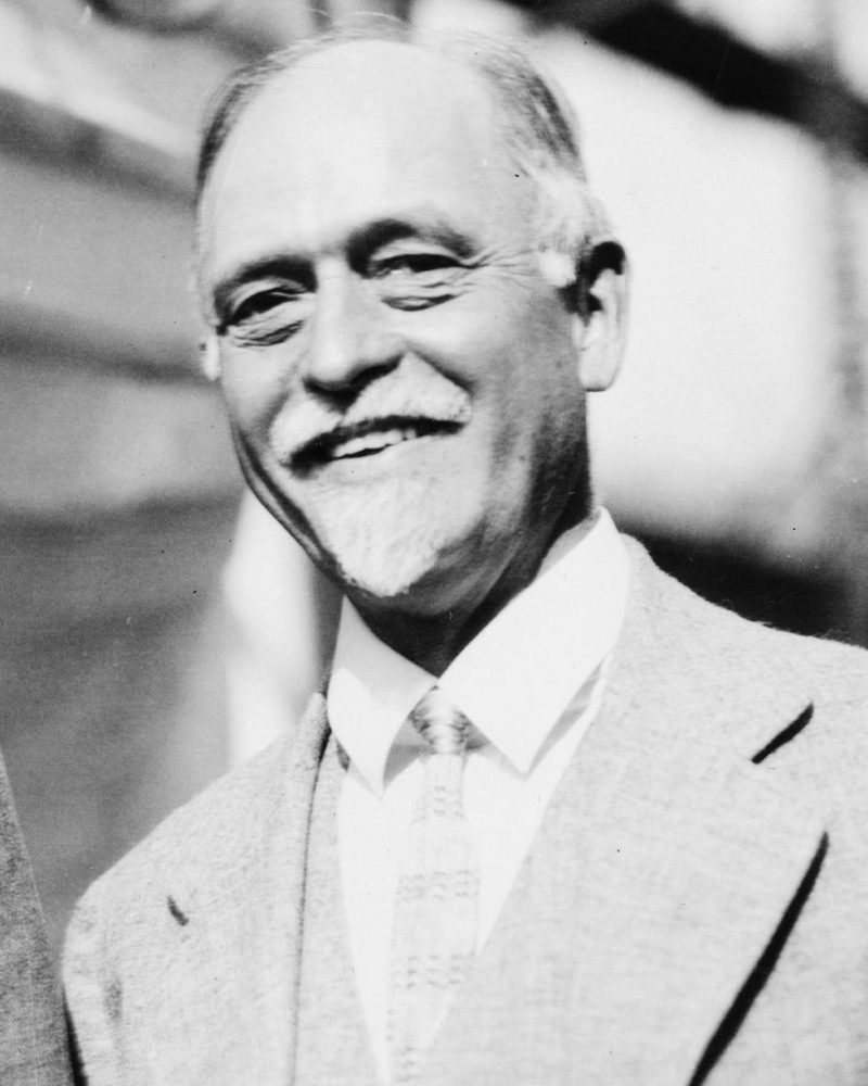 Retrato fotográfico de Irving Fisher