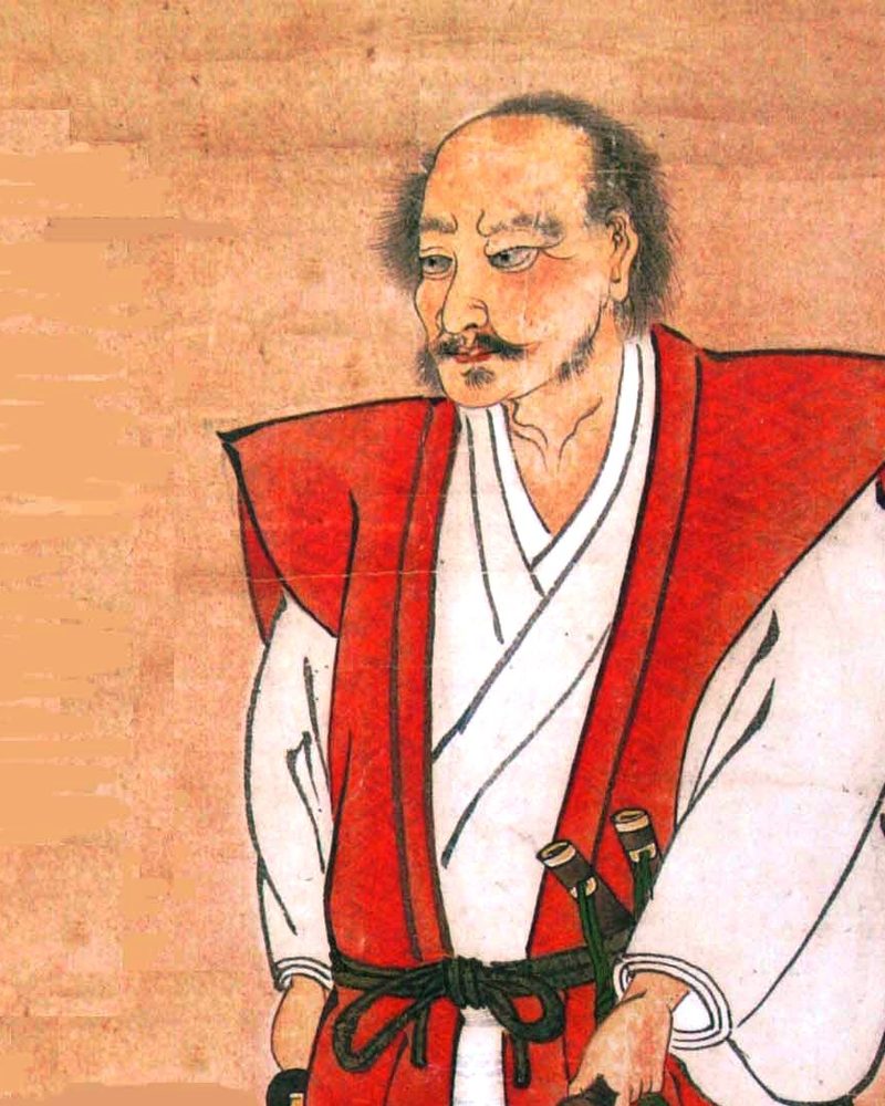 Gravura de Miyamoto Musashi