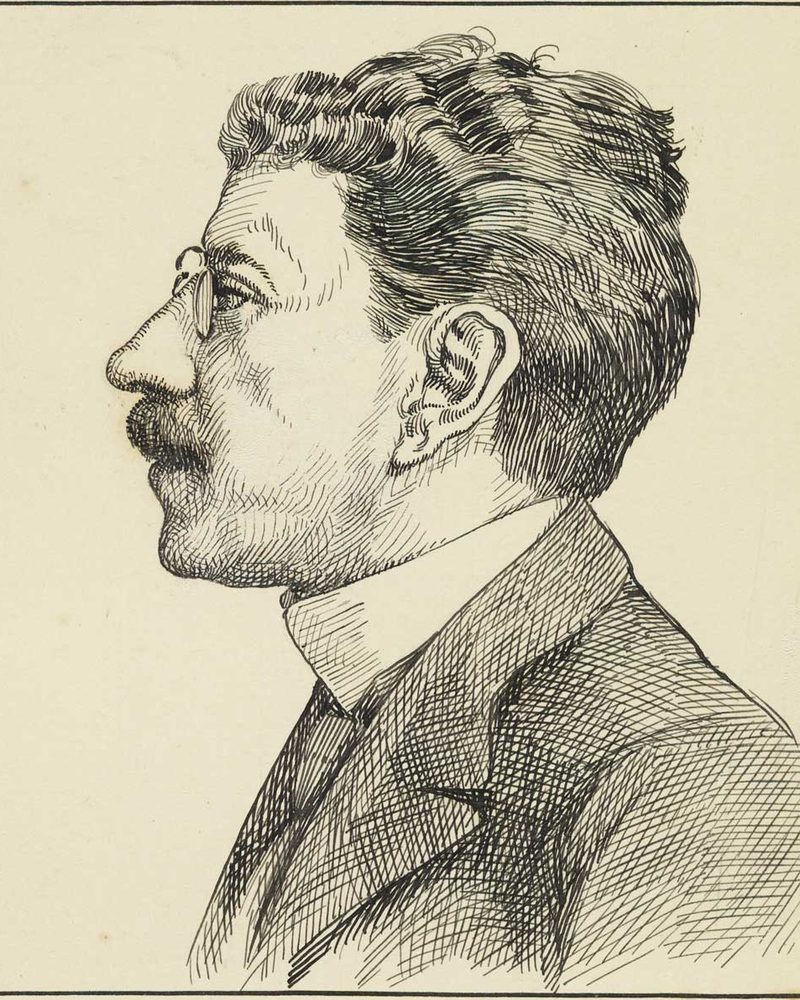 Retrato fotográfico de Olavo Bilac