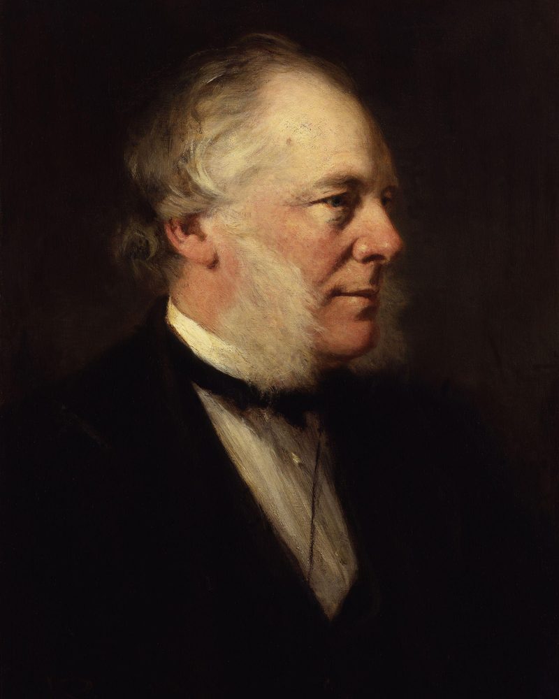 Retrato fotográfico de Samuel Smiles