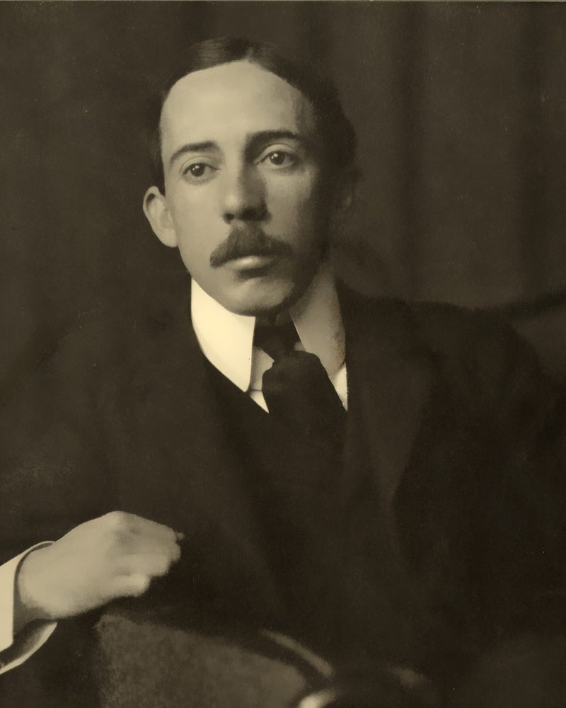 Retrato fotográfico de Alberto Santos Dumont, por Zaida Ben-Yusuf